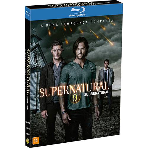 Tamanhos, Medidas e Dimensões do produto Blu-Ray - Supernatural: Sobrenatural - a Nona Temporada Completa (4 Discos)