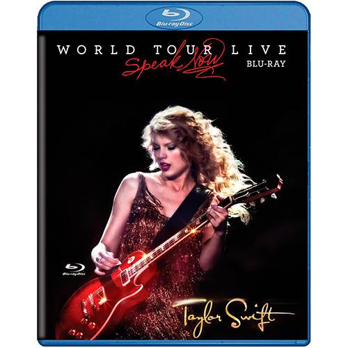 Tamanhos, Medidas e Dimensões do produto Blu-ray Taylor Swift - Speak Now World Tour Live
