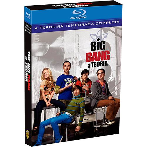 Tamanhos, Medidas e Dimensões do produto Blu-ray The Big Bang Theory 3ª Temporada (3 Discos)