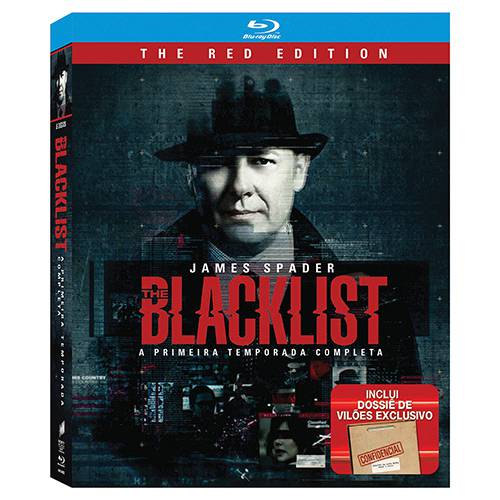 Tamanhos, Medidas e Dimensões do produto Blu-ray - The Blacklist - a Primeira Temporada Completa (6 Discos)