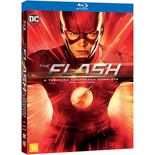 Tamanhos, Medidas e Dimensões do produto Blu-ray - The Flash: a 3ª Temporada Completa