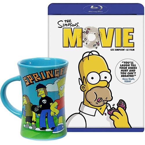 Tamanhos, Medidas e Dimensões do produto Blu-Ray The Simpsons (Importado) + Caneca Simpsons - 20 Anos