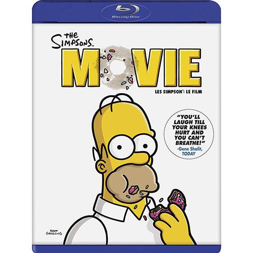 Tamanhos, Medidas e Dimensões do produto Blu-ray The Simpsons - The Movie - IMPORTED
