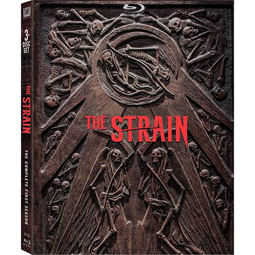 Tamanhos, Medidas e Dimensões do produto Blu-ray - The Strain: a Primeira Temporada Completa (3 Discos)