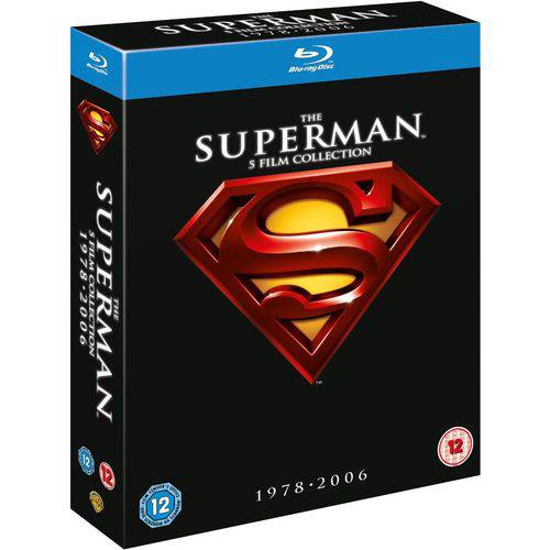 Tamanhos, Medidas e Dimensões do produto Blu-ray - The Superman Collection - 5 Filmes