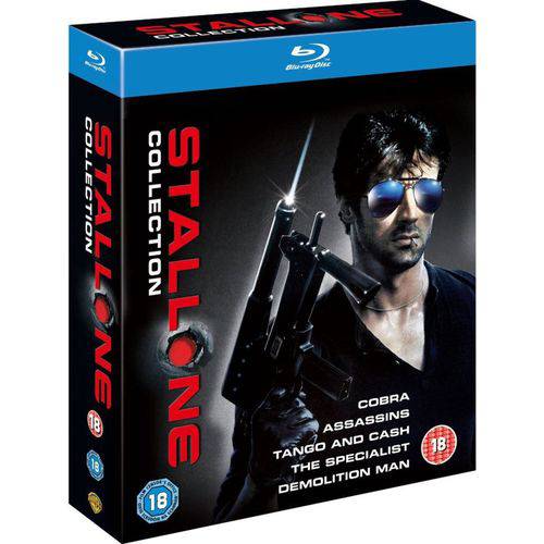 Tamanhos, Medidas e Dimensões do produto Blu-ray - The Sylvester Stallone Collection - 5 Filmes