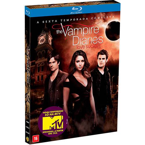 Tamanhos, Medidas e Dimensões do produto Blu-ray - The Vampire Diaries: Love Sucks 6ª Temporada Completa (4 Discos)