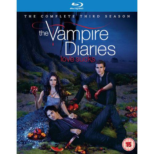 Tamanhos, Medidas e Dimensões do produto Blu-ray - The Vampire Diaries - 3ª Temporada Completa