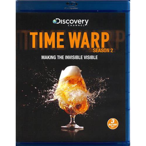 Tamanhos, Medidas e Dimensões do produto Blu-ray Time Warp: Season 2 - 3 Discos - Importado