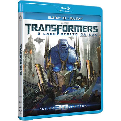 Tamanhos, Medidas e Dimensões do produto Blu-ray Transformers 3 - o Lado Oculto da Lua (Blu-ray 3D + Blu-ray)