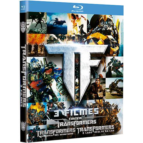 Tamanhos, Medidas e Dimensões do produto Blu-ray - Trilogia Transformers (3 Discos)
