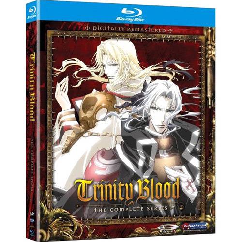 Tamanhos, Medidas e Dimensões do produto Blu-ray Trinity Blood: The Complete Series - 3 Discos - Importado