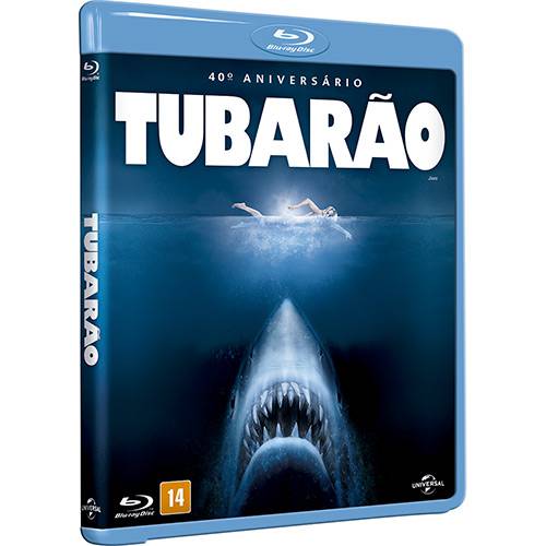 Tamanhos, Medidas e Dimensões do produto Blu-ray - Tubarão - 40º Aniversário