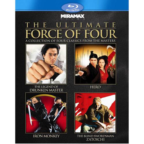 Tamanhos, Medidas e Dimensões do produto Blu-ray Ultimate Force Of Four - 4 Discos - Importado