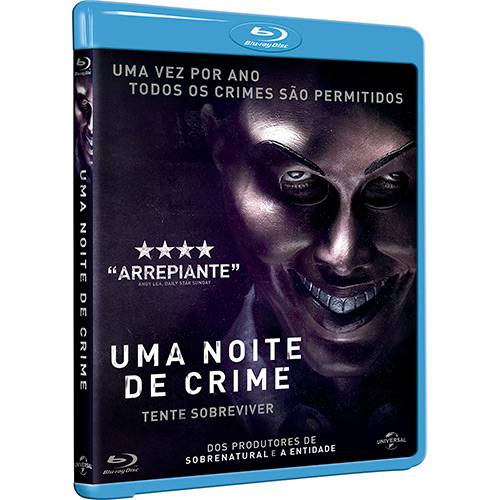 Tamanhos, Medidas e Dimensões do produto Blu-ray - uma Noite de Crime