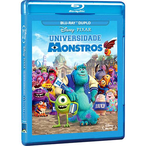 Tamanhos, Medidas e Dimensões do produto Blu-ray Universidade Monstros (2 Discos)