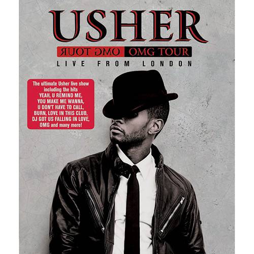Tamanhos, Medidas e Dimensões do produto Blu-ray Usher: Omg Tour (Live From London)