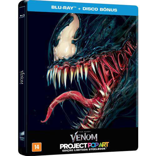 Tamanhos, Medidas e Dimensões do produto Blu-ray - Venom (Steelbook)
