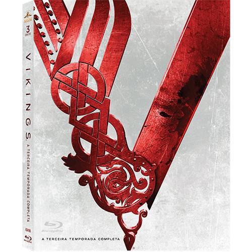 Tamanhos, Medidas e Dimensões do produto Blu-Ray - Vikings: 3ª Temporada (3 Discos)