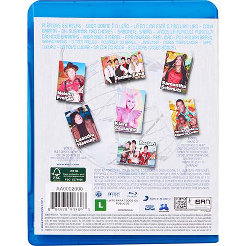Tamanhos, Medidas e Dimensões do produto Blu-Ray - Xuxa só para Baixinhos
