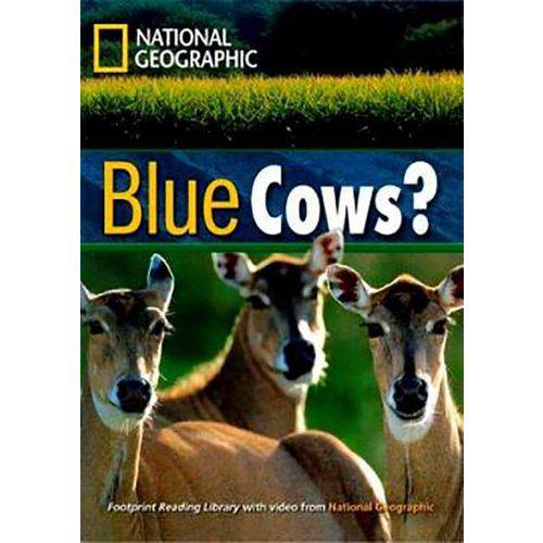 Tamanhos, Medidas e Dimensões do produto Blue Cows? - American English -Footprint Reading Library - Level 4 1600 B1