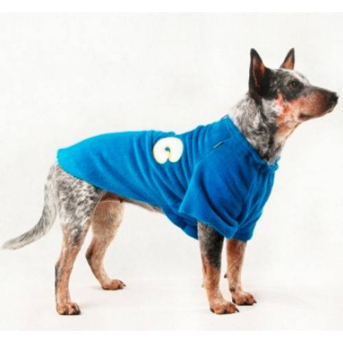 Tamanhos, Medidas e Dimensões do produto Blusa para Cachorro Fleece Dog Azul Pickorruchos