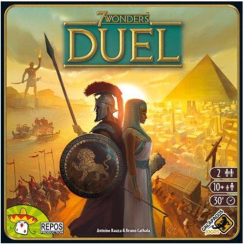 Tamanhos, Medidas e Dimensões do produto Board Games - 7 Wonders Duel