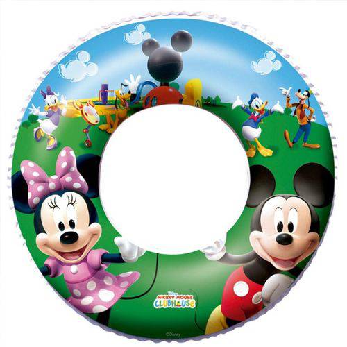 Tamanhos, Medidas e Dimensões do produto Boia de Cintura 56cm Mickey / Minnie - Disney 91004 Bestway