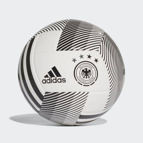 Tamanhos, Medidas e Dimensões do produto Bola Adidas Alemanha 2018 Campo - Branca e Preta - CD8502