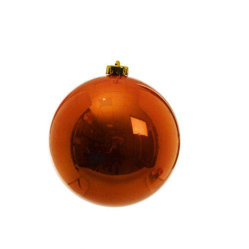 Tamanhos, Medidas e Dimensões do produto Bola Arvore de Natal Bronze - 12 Cm
