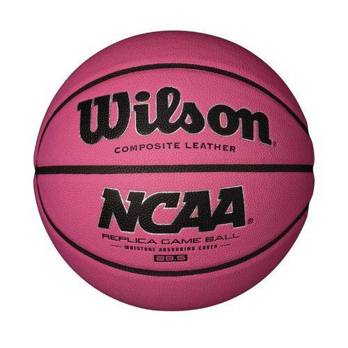 Tamanhos, Medidas e Dimensões do produto Bola de Basquete NCAA Replica 285 Rosa - NBA Wilson