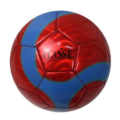 Tamanhos, Medidas e Dimensões do produto Bola de Futebol Campo Vermelha Tamanho 5 - Classe JL
