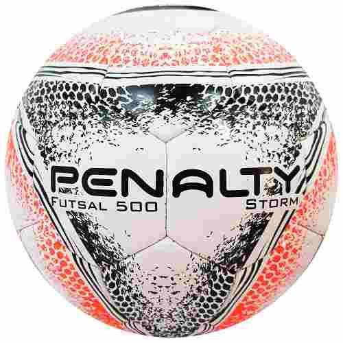 Tamanhos, Medidas e Dimensões do produto Bola de Futsal Penalty Oficial 500 Storm Costurada