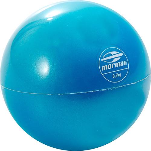 Tamanhos, Medidas e Dimensões do produto Bola de Ginástica Emborrachada Mormaii Fitness Toning Ball 0,5kg