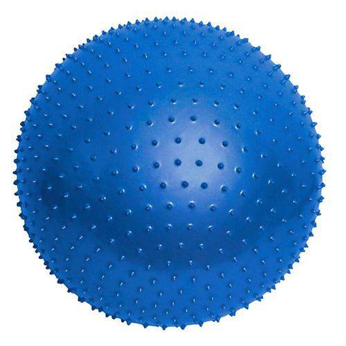 Tamanhos, Medidas e Dimensões do produto Bola de Ginástica Massagem 65 Cm Azul T9-Massage - Acte Sports
