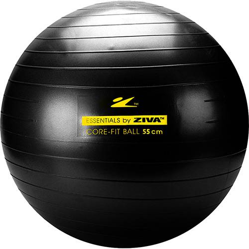 Tamanhos, Medidas e Dimensões do produto Bola de Pilates Anti-estouro 55cm - Ziva