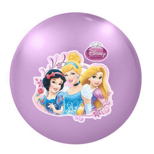 Tamanhos, Medidas e Dimensões do produto Bola de Vinil na Caixa Princesas Disney Lilás - Li­Der
