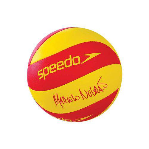 Tamanhos, Medidas e Dimensões do produto Bola de Vôlei Beach Volley Pro Amarelo e Vermelho - Speedo