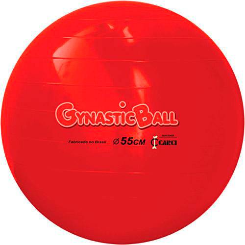 Tamanhos, Medidas e Dimensões do produto Bola para Pilates Gynastic Ball 55 Cm - Carci