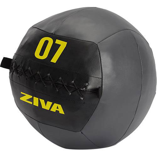 Tamanhos, Medidas e Dimensões do produto Bola para Treinamento Funcional Wall Ball Profissional 7kg - Ziva