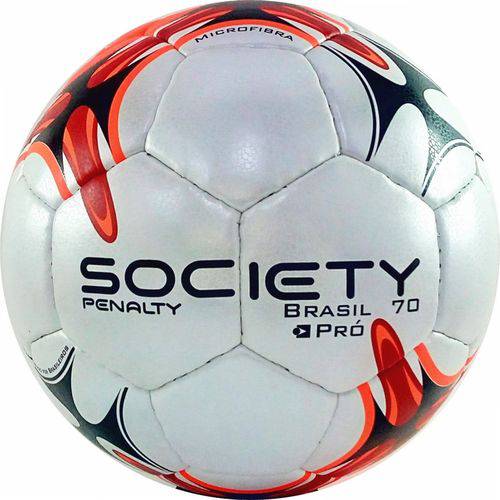 Tamanhos, Medidas e Dimensões do produto Bola Penalty Society Brasil Pro 70 Vii 511488-1760 Costurada