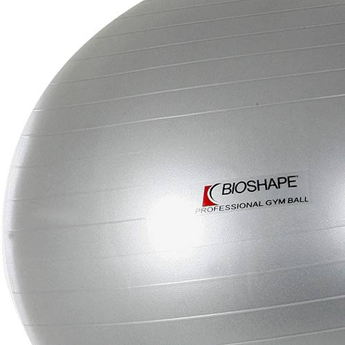Tamanhos, Medidas e Dimensões do produto Bola Suíça P/ Exercícios Prata 85cm - Bioshape