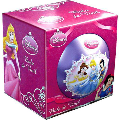 Tamanhos, Medidas e Dimensões do produto Bola Vinil na Caixa Princesas Disney Sortidos - Líder