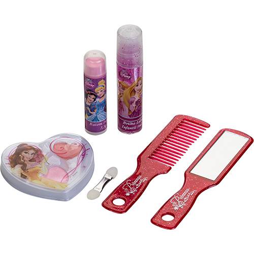 Tamanhos, Medidas e Dimensões do produto Bolsa com Maquiagem Princesas Disney - Beauty Brinq