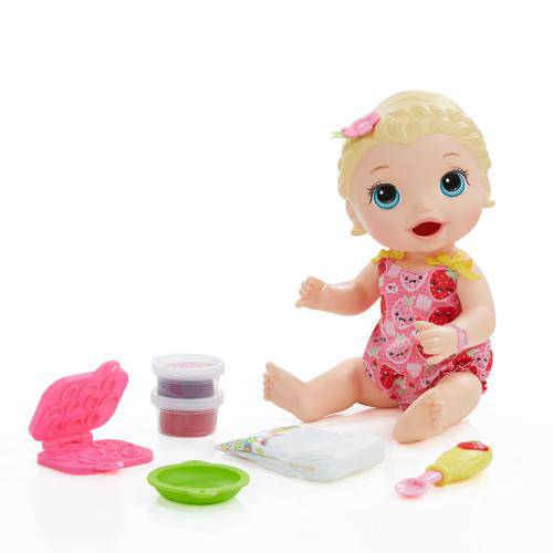 Tamanhos, Medidas e Dimensões do produto Boneca Baby Alive Lanchinho Loira - Hasbro