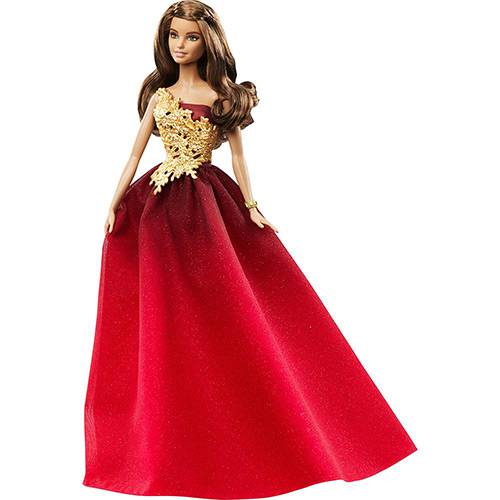 Tamanhos, Medidas e Dimensões do produto Boneca Barbie Boas Festas Drd25 Vermelha - Mattel