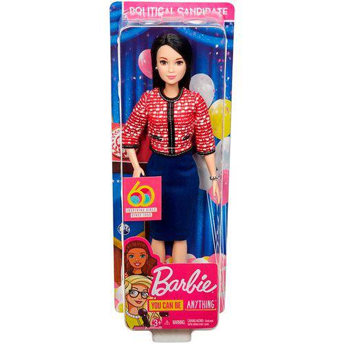 Tamanhos, Medidas e Dimensões do produto Boneca Barbie Candidata Politica Gfx23 - Mattel