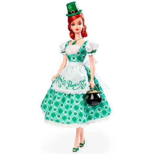 Tamanhos, Medidas e Dimensões do produto Boneca Barbie Collector Shamrock Celebration - Mattel
