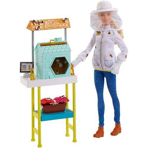 Tamanhos, Medidas e Dimensões do produto Boneca Barbie Cuidadoras de Abelhas DHB63 - Mattel