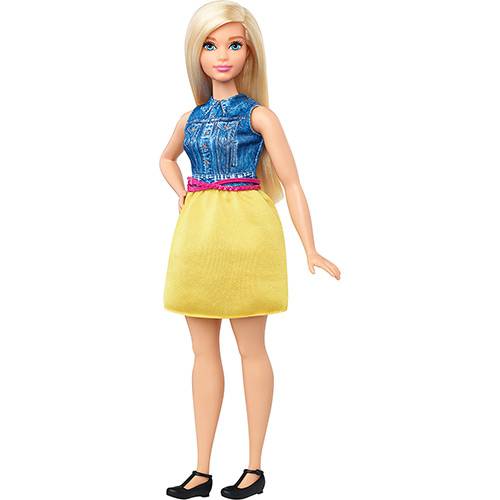Tamanhos, Medidas e Dimensões do produto Boneca Barbie Fashionistas Chambray Chi - Curvy - Mattel